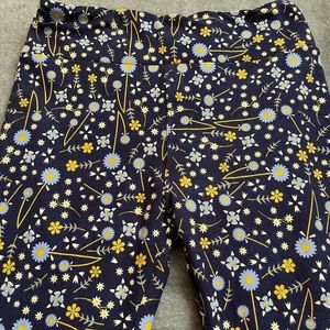 LuLaRoe Daisy Floral Print Leggings